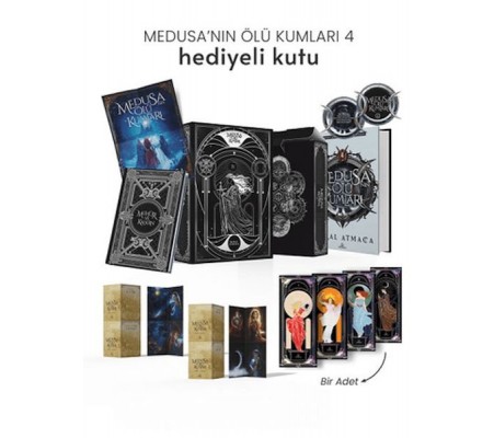 Medusa'nın Ölü Kumları 4 - Hediyeli Tekli Kutu (Ciltli) Medusa'nın Ölü Kumları 4 - Hediyeli Tekli Kutu (Ciltli)
