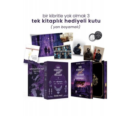 Bir Kibritle Yok Olmak 3 - Hediyeli Yan Boyamalı Kutu Bir Kibritle Yok Olmak 3 - Hediyeli Yan Boyamalı Kutu