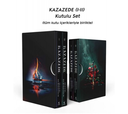 Kazazede – 1 ve 2 (Ciltli - Kutulu Set) Kazazede – 1 ve 2 (Ciltli - Kutulu Set)