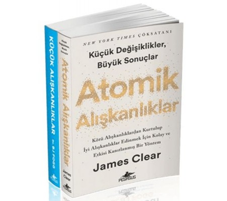 Atomik Alışkanlıklar - Küçük Alışkanlıklar Takım Set 2 Kitap Atomik Alışkanlıklar - Küçük Alışkanlıklar Takım Set 2 Kitap