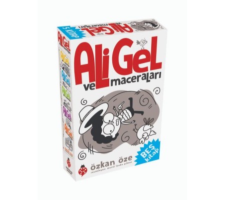 Ali Gel ve Maceraları Seti - 5 Kitap Ali Gel ve Maceraları Seti - 5 Kitap