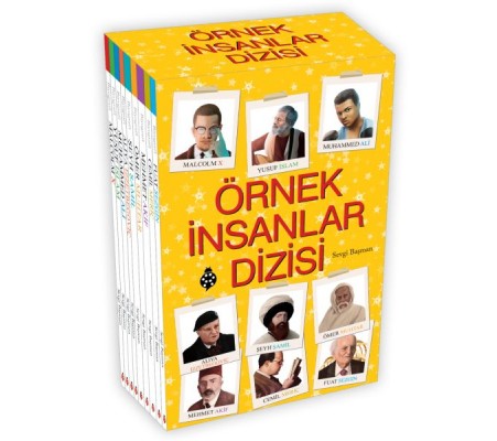 Örnek İnsanlar Dizisi Seti - (9 Kitap Kutulu)