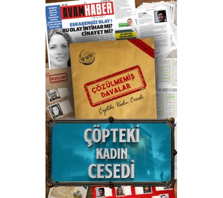 Çöpteki Kadın Cesedi - Dedektif Oyunu