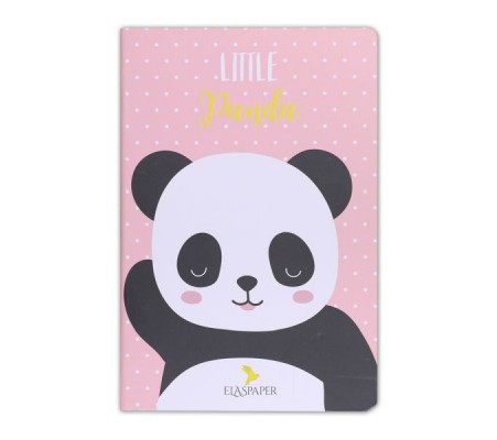 Panda Little Pembe Defter