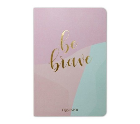 Pastel Be Brave Defter