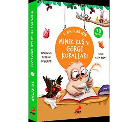 Minik Kuş ve Görgü Kuralları - 10 Kitap