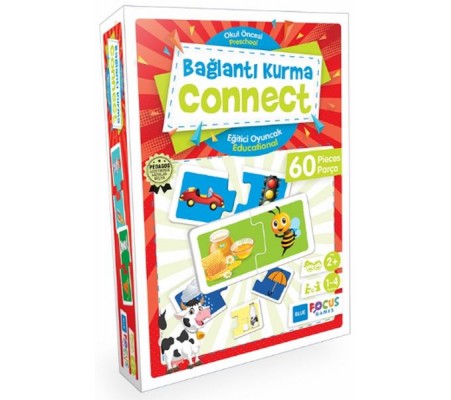 Blue Focus Bağlantı Kurma - Eğitici Oyunlar 60 Parça