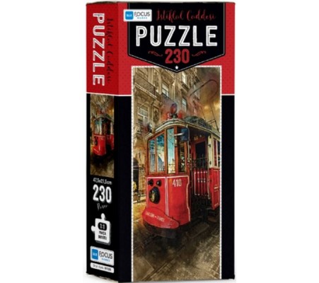Blue Focus İstiklal Caddesi - Puzzle 230 Parça