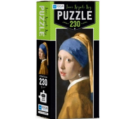 Blue Focus İnci Küpeli Kız - Puzzle 230 Parça