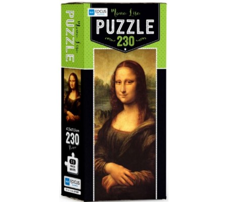 Blue Focus Mona Lisa - Puzzle 230 Parça