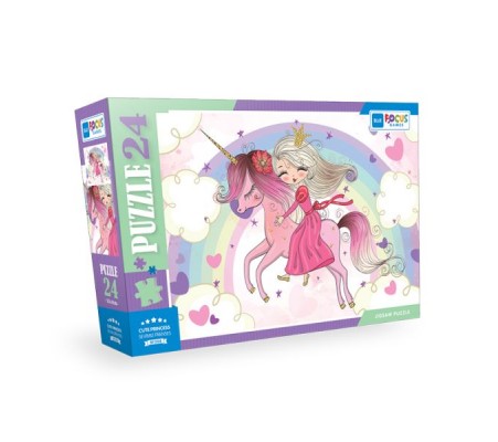 Blue Focus - Cute princess (Sevimli Prenses) - Puzzle 24 Parça