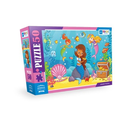 Blue Focus - Mermaid (Deniz Kızı) - Puzzle 50 Parça