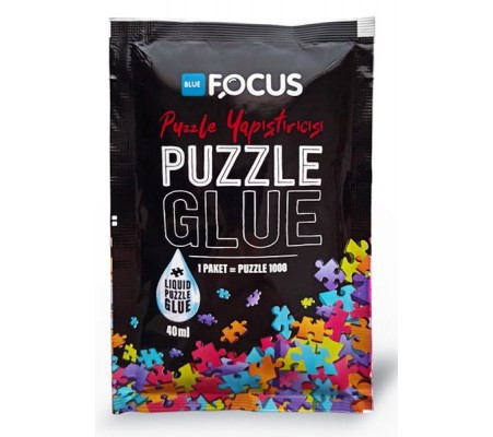 Blue Focus Puzzle Glue 40 Ml (Puzzle Yapıştırıcısı) - 1000'Lik Puzzle İçin