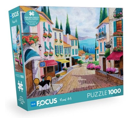 Blue Focus Beatıful Coastal Street (Güzel Sahil) - 1000 Parça