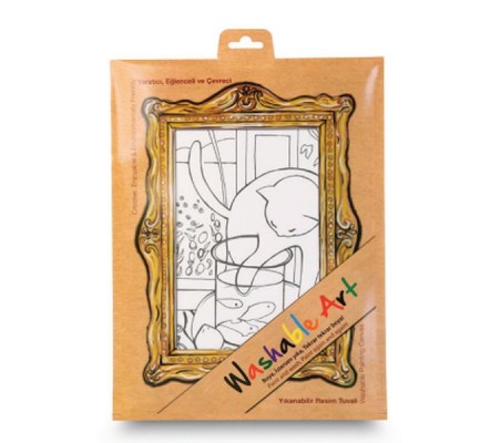 Funny Mat - Henrı Matısse The Cat Wıth Red Fısh 25 X 35 Cm
