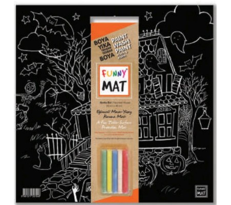 Funny Mat - Korku Evi 40x40cm