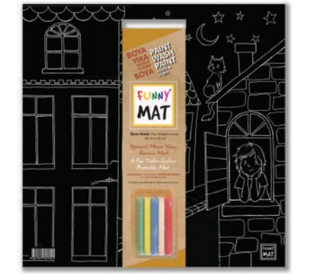 Funny Mat - Bizim Sokak 40x40cm