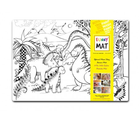 Funny Mat - Dinozorlar Çağı - 33,5x48cm