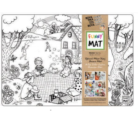 Funny Mat - İlkbahar 33,5 X 48 Cm