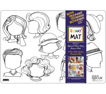 Funny Mat - Duygular - Küçük 33,5x48cm