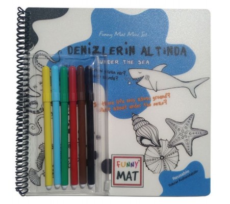 Denizlerin Altında - Funny Mat - Mini Set (Aktivite Seti)