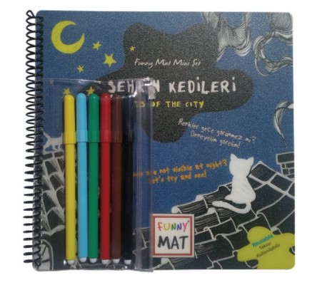 Şehrin Kedileri - Funny Mat Mini Set (Aktivite Seti)
