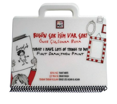 Funny Mat Mini Set - Bugün Çok İşim Var Çok! Funny Mat Mini Set - Bugün Çok İşim Var Çok!