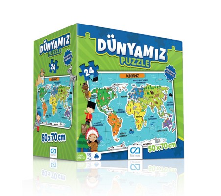 Dünyamız Yer Puzzle