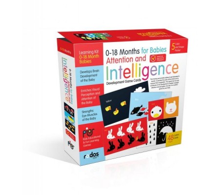 0-18 Month for Babies Attention and Intelligence Development Game Cards 0-18 Month for Babies Attention and Intelligence Development Game Cards