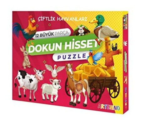 Çiftlik Hayvanları - Dokun Ve Hisset Puzzle Çiftlik Hayvanları - Dokun Ve Hisset Puzzle
