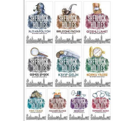 Sherlock Holmes Seti - 10 Kitap Takım Sherlock Holmes Seti - 10 Kitap Takım