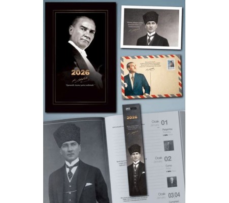 2026 Atatürk Ajandası - Gazi Paşa