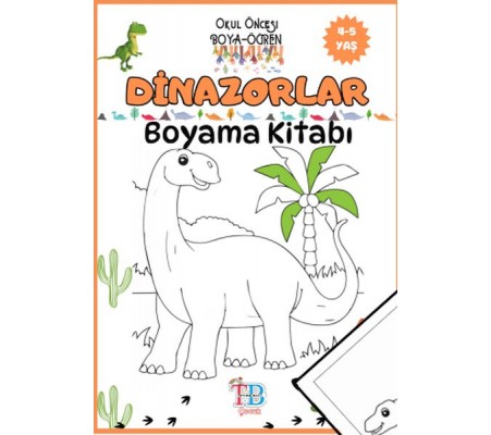 Dinazorlar Boyama Kitabı