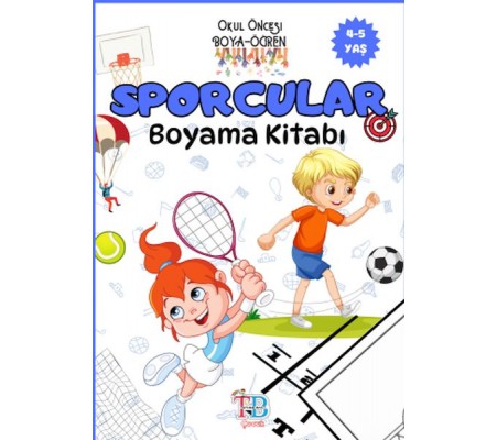 Sporcular Boyama Kitabı