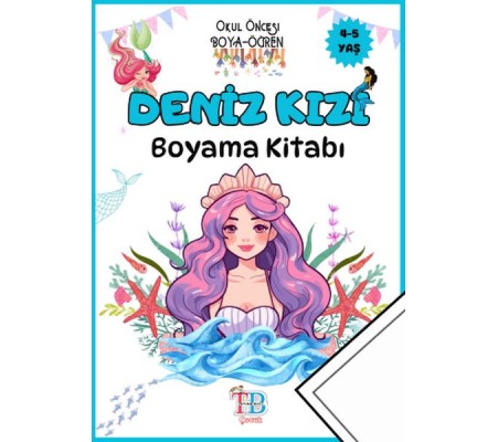 Denizkızı Boyama Kitabı