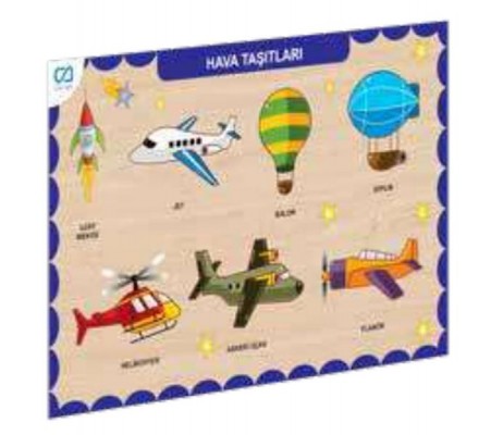 Ahşap Hava Taşıtları Eğitici Set