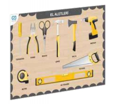 Ahşap El Aletleri Eğitici Set