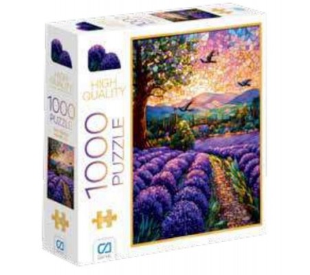 Mor Bahçe Puzzle 1000