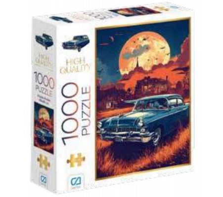Klasik Araba Puzzle 1000