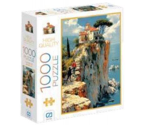 Tepedeki Ev Puzzle 1000