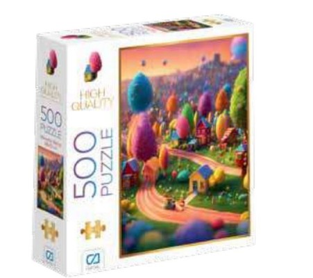 Minyatür Bahçe Puzzle 500