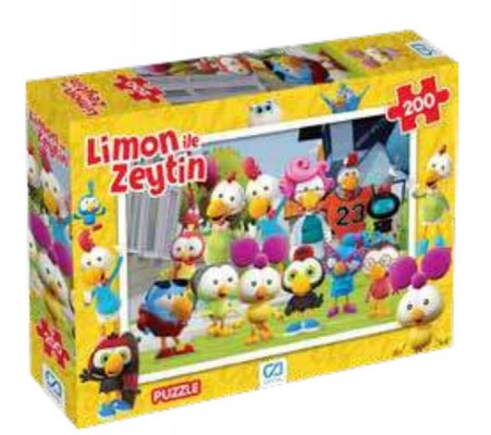 Limon İle Zeytin Puzzle 200