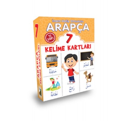 Arapça Kelime Kartları (7. Sınıf)