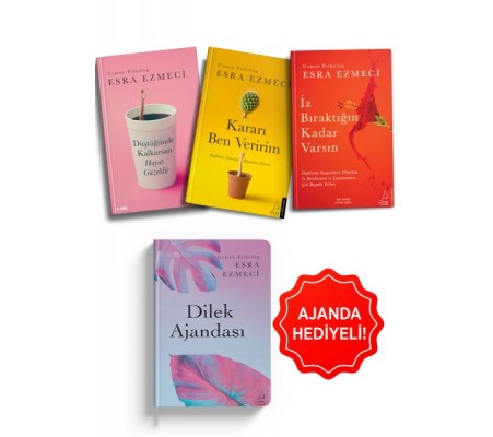 Esra Ezmeci Psikoloji Seti 3 Kitap Dilek Ajanda Hediyeli Esra Ezmeci Psikoloji Seti 3 Kitap Dilek Ajanda Hediyeli