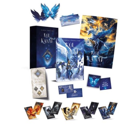 Kül Kanat Kutulu Set