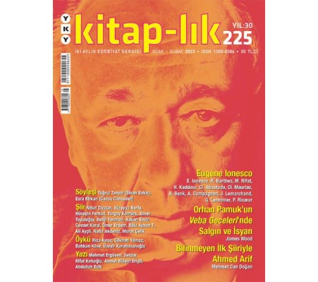 Kitap-lık Sayı 225 Eugène Ionesco Tiyatrosu