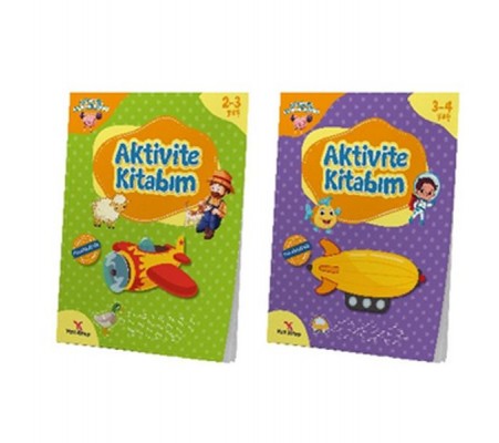 2-4 Yaş Aktivite Kitabım Evde Etkinlik Seti