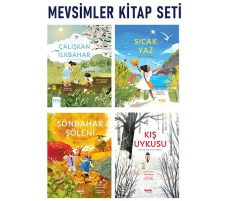 Çocuklar için Mevsimler Kitap Seti