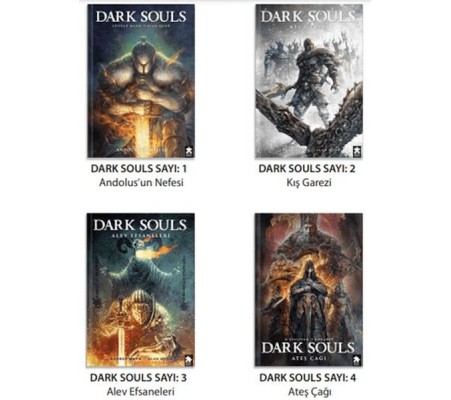 Dark Souls 4 Kitap Set