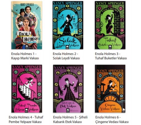 Enola Holmes 6 Kitap Set